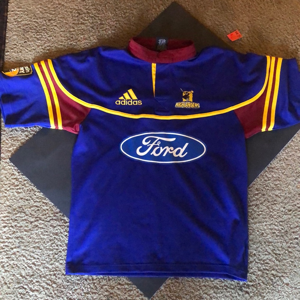 2001/2002 Highlanders Rugby Union Shirt (s)